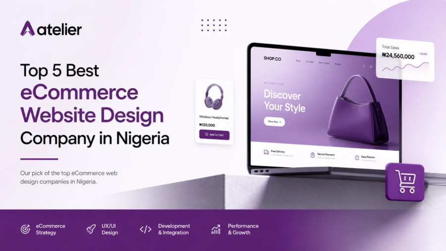 The top 5 best ecommerce website design companies in Nigeria
