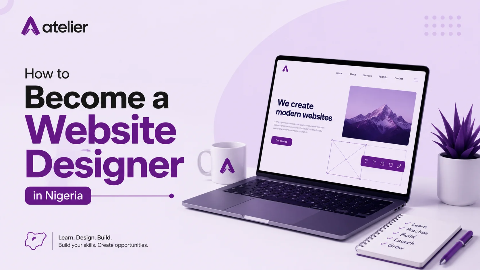 How to Become a Website Designer in Nigeria image