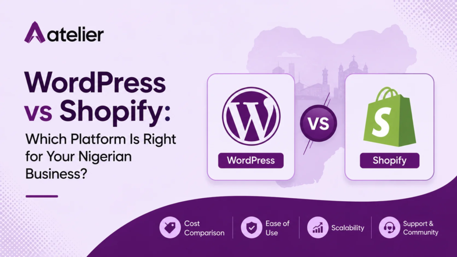 WordPress vs Shopify featured image