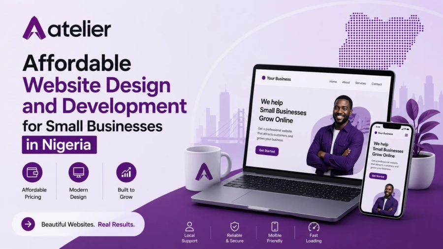 Affordable Website Design and Development by Atelier