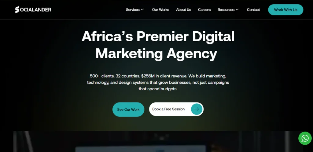 Best Website Design Companies in Nigeria 8 Socialander Digital Marketing Agency