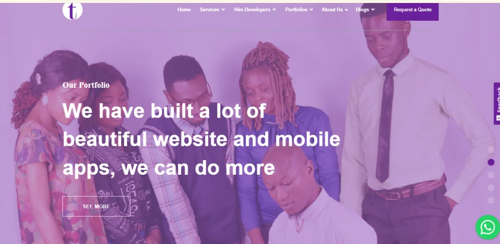 Best Website Design Companies in Nigeria 4 Talosmart Web Development Company, Lagos.